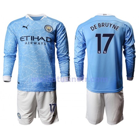Maillot de Foot Manchester City Kevin De Bruyne 17 Domicile 2020-21 Manches Longues - Enfant Maillot de Foot Manchester City Kevin De Bruyne 17 Domicile 2020-21 Manches Longues - Enfant
